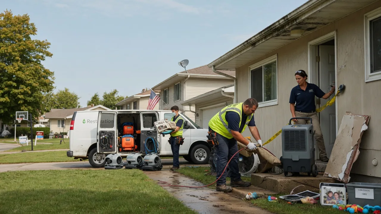 Water Damage Restoration in Libertyville, IA near me
